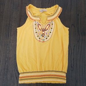 American Rag Embroided  Halter Top